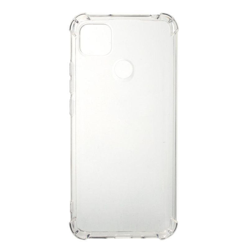 Coque Xiaomi Redmi 9c Transparente Coins Renforcés