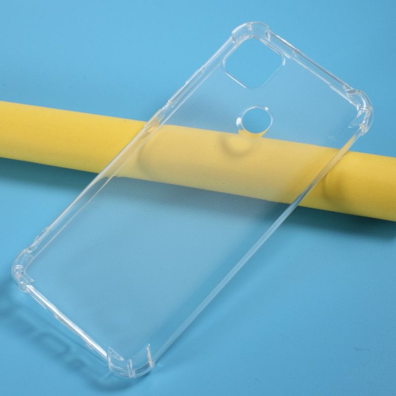 Coque Xiaomi Redmi 9c Transparente Coins Renforcés