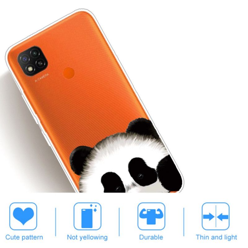 Coque Xiaomi Redmi 9c Transparente Panda