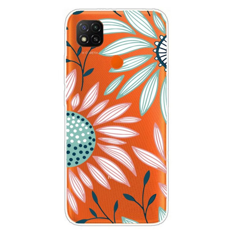 Coque Xiaomi Redmi 9c Transparente Une Fleur