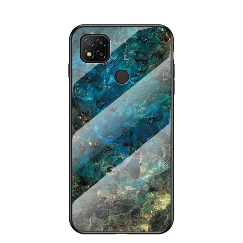 Coque Xiaomi Redmi 9c Verre Trempé Marble Colors