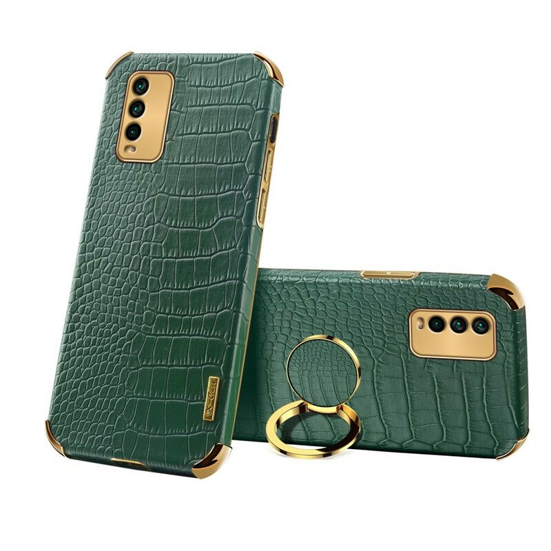 Coque Xiaomi Redmi 9T X-case Effet Peau Crocodile