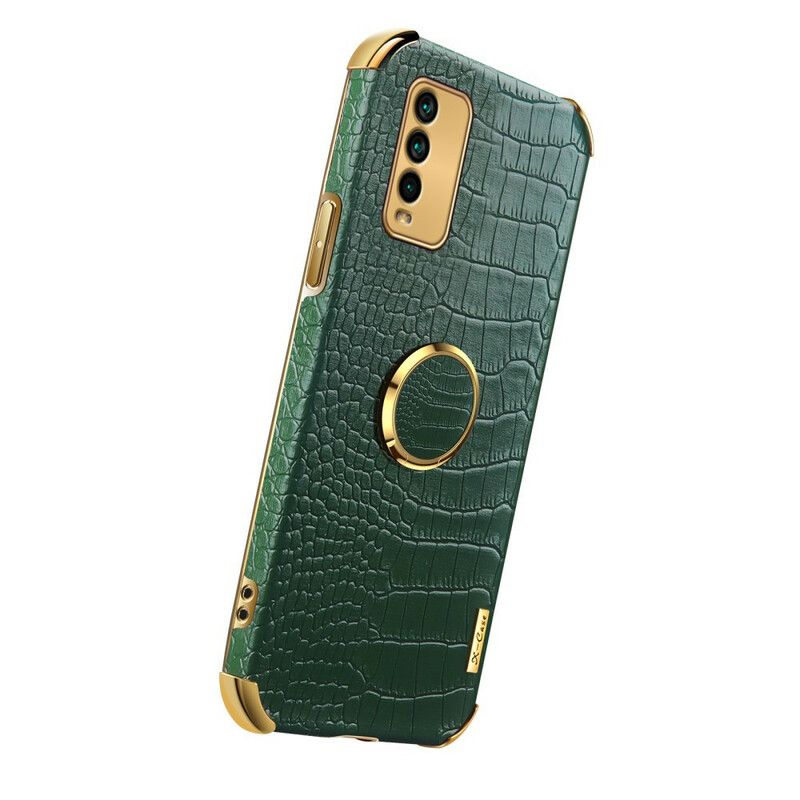 Coque Xiaomi Redmi 9T X-case Effet Peau Crocodile