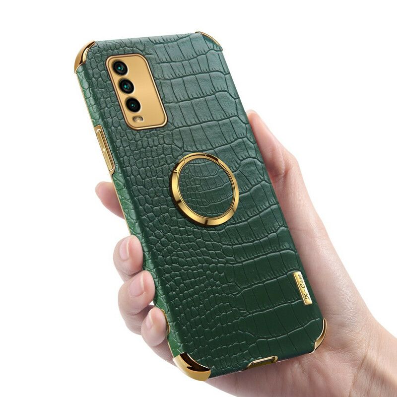 Coque Xiaomi Redmi 9T X-case Effet Peau Crocodile