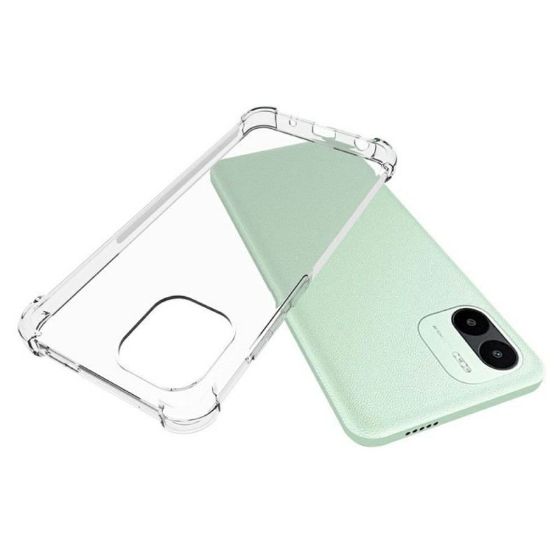 Coque Xiaomi Redmi A1 Transparente Coins Renforcés