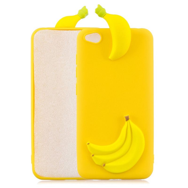 Coque Xiaomi Redmi Go Banane 3d