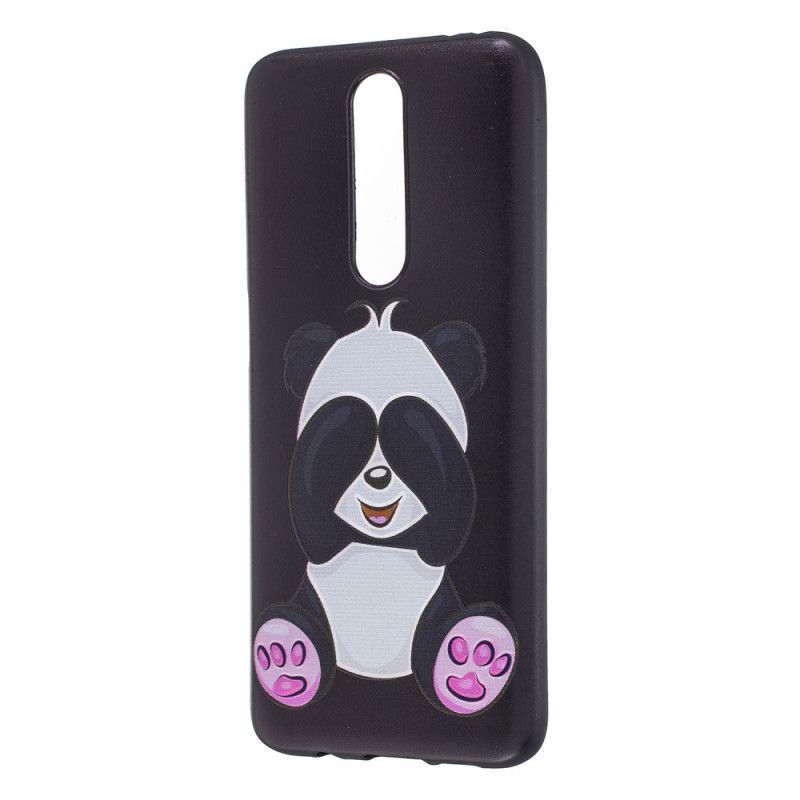 Coque Xiaomi Redmi K30 En Relief Panda Fun