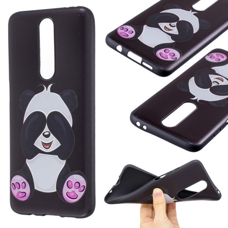 Coque Xiaomi Redmi K30 En Relief Panda Fun