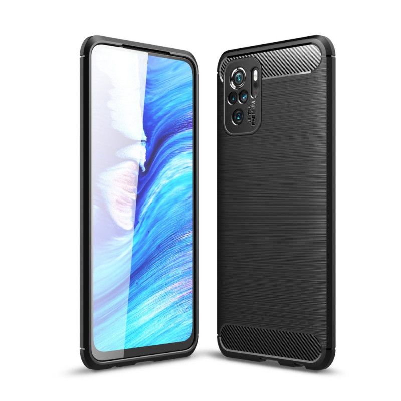 Coque Xiaomi Redmi Note 10 / Note 10s Fibre Carbone Brossée