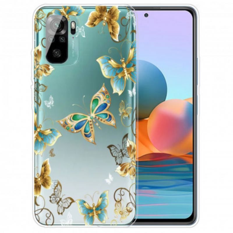 Coque Xiaomi Redmi Note 10/10S/Poco M5s Vol de Papillons