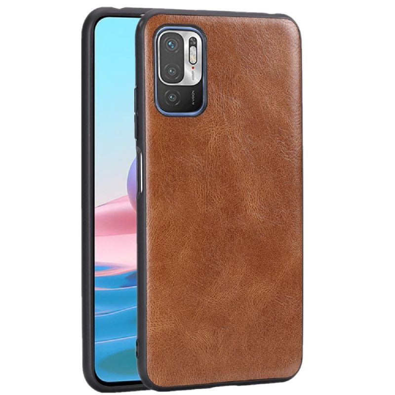 Coque Xiaomi Redmi Note 10 5g Effet Cuir