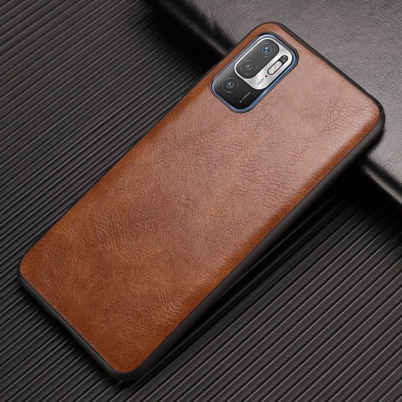 Coque Xiaomi Redmi Note 10 5g Effet Cuir