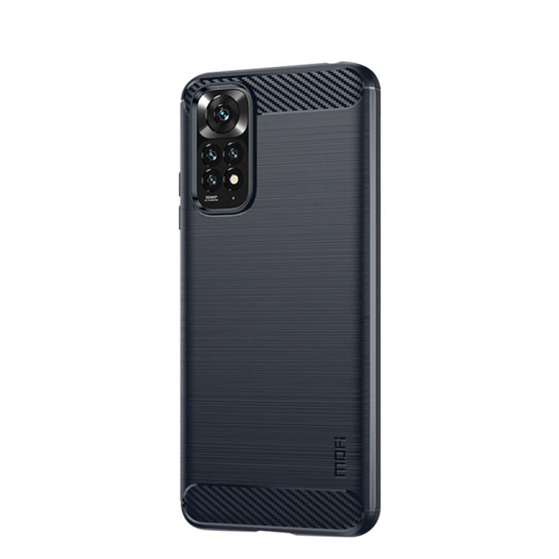 Coque Xiaomi Redmi Note 11 / 11s Fibre Carbone Brossée MOFI