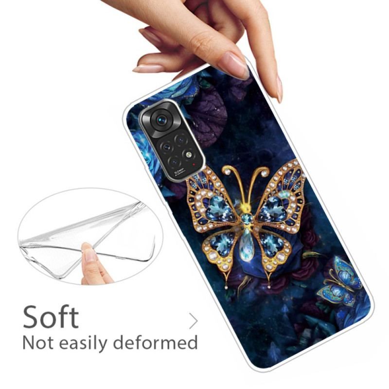 Coque Xiaomi Redmi Note 11 / 11s Papillon D'Or