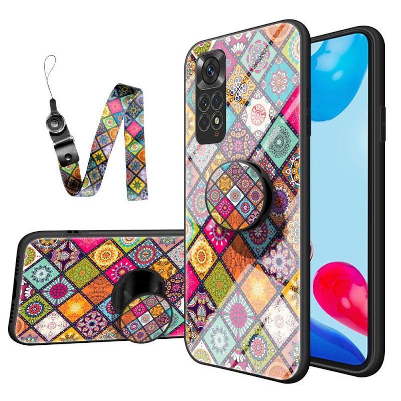 Coque Xiaomi Redmi Note 11 / 11s Support Magnétique Patchwork