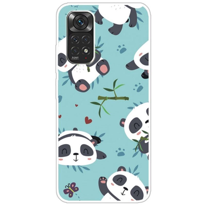 Coque Xiaomi Redmi Note 11 / 11s Tas de Pandas