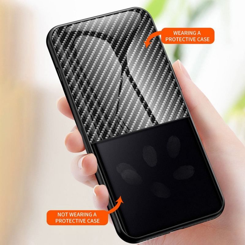 Coque Xiaomi Redmi Note 11 / 11s Verre Trempé Fibre Carbone