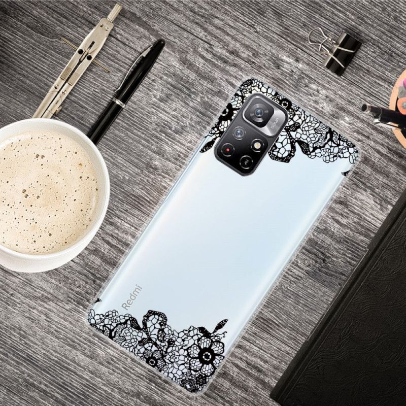 Coque Xiaomi Redmi Note 11 / Poco M4 Pro 5G Dentelle Fine