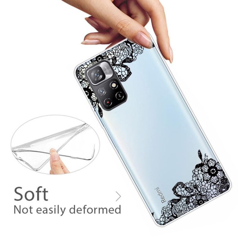 Coque Xiaomi Redmi Note 11 / Poco M4 Pro 5G Dentelle Fine