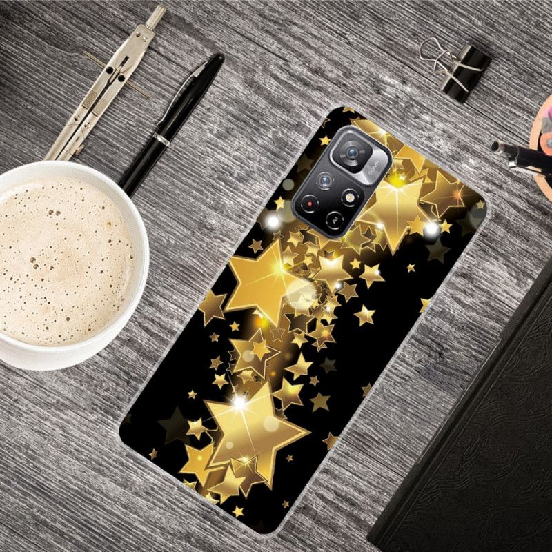 Coque Xiaomi Redmi Note 11 / Poco M4 Pro 5G Étoiles