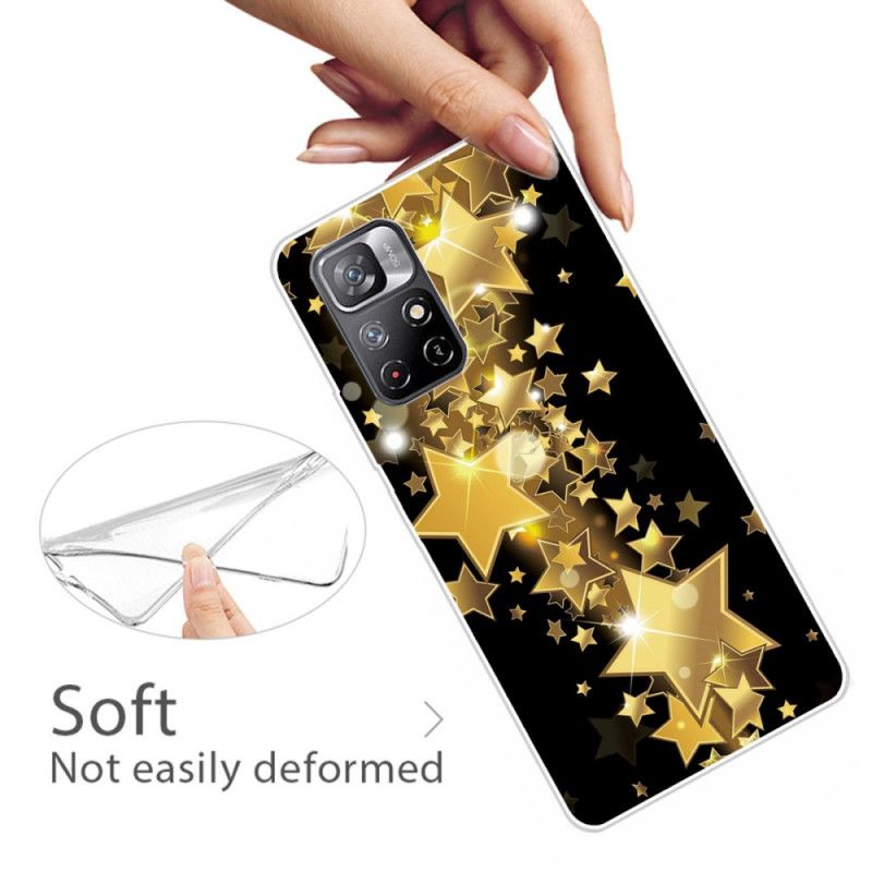 Coque Xiaomi Redmi Note 11 / Poco M4 Pro 5G Étoiles