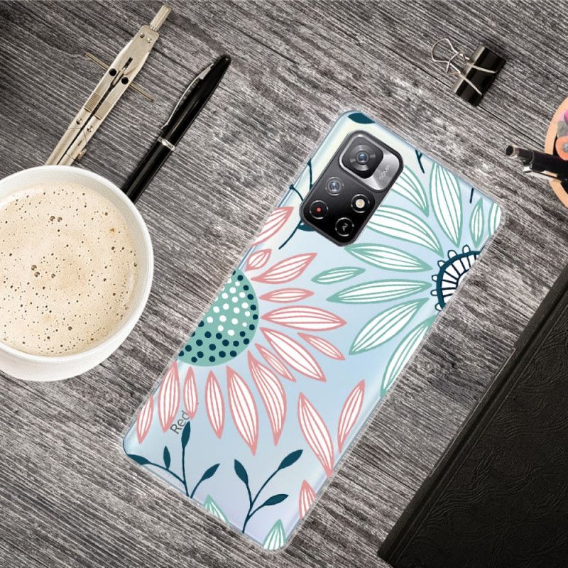 Coque Xiaomi Redmi Note 11 / Poco M4 Pro 5G Fleur Pure