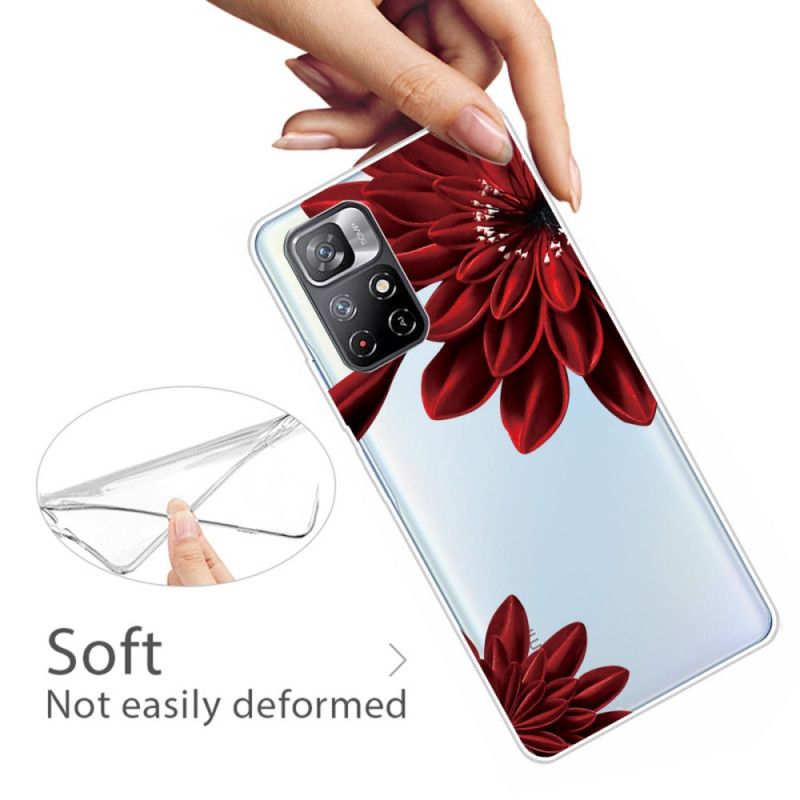 Coque Xiaomi Redmi Note 11 / Poco M4 Pro 5G Fleurs Sauvages Fleurs Sauvages