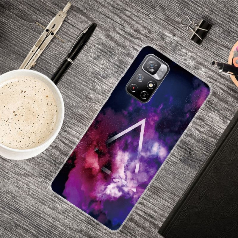 Coque Xiaomi Redmi Note 11 / Poco M4 Pro 5G Flexible Géométrie