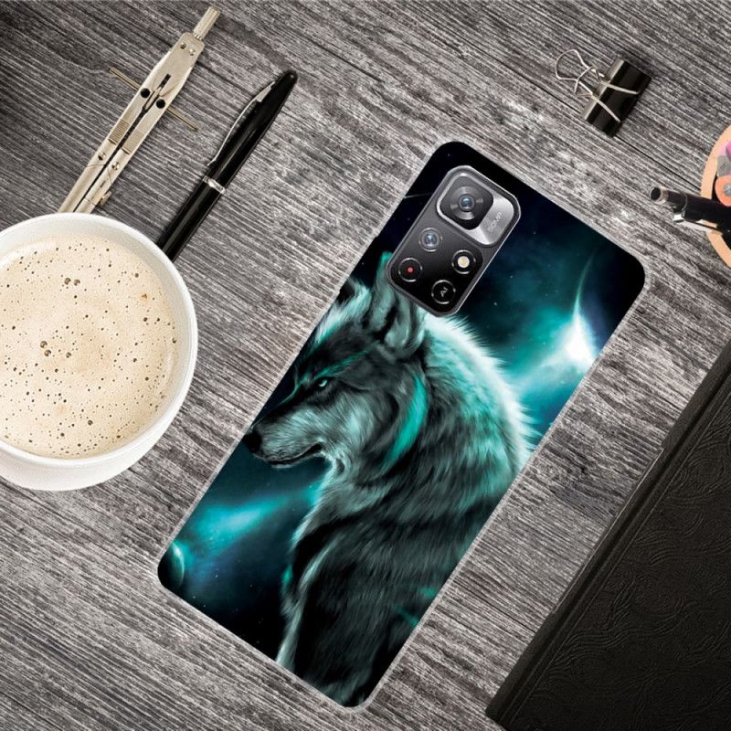 Coque Xiaomi Redmi Note 11 / Poco M4 Pro 5G Loup Royal