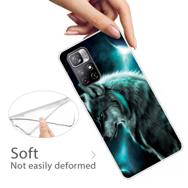 Coque Xiaomi Redmi Note 11 / Poco M4 Pro 5G Loup Royal