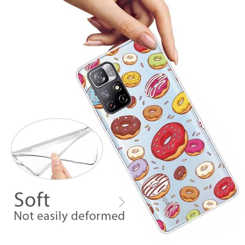 Coque Xiaomi Redmi Note 11 / Poco M4 Pro 5G Love Donuts
