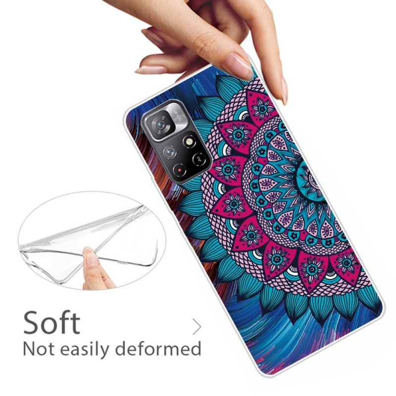 Coque Xiaomi Redmi Note 11 / Poco M4 Pro 5G Mandala Coloré