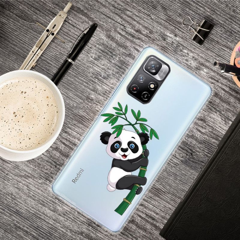 Coque Xiaomi Redmi Note 11 / Poco M4 Pro 5G Panda Sur Le Bambou