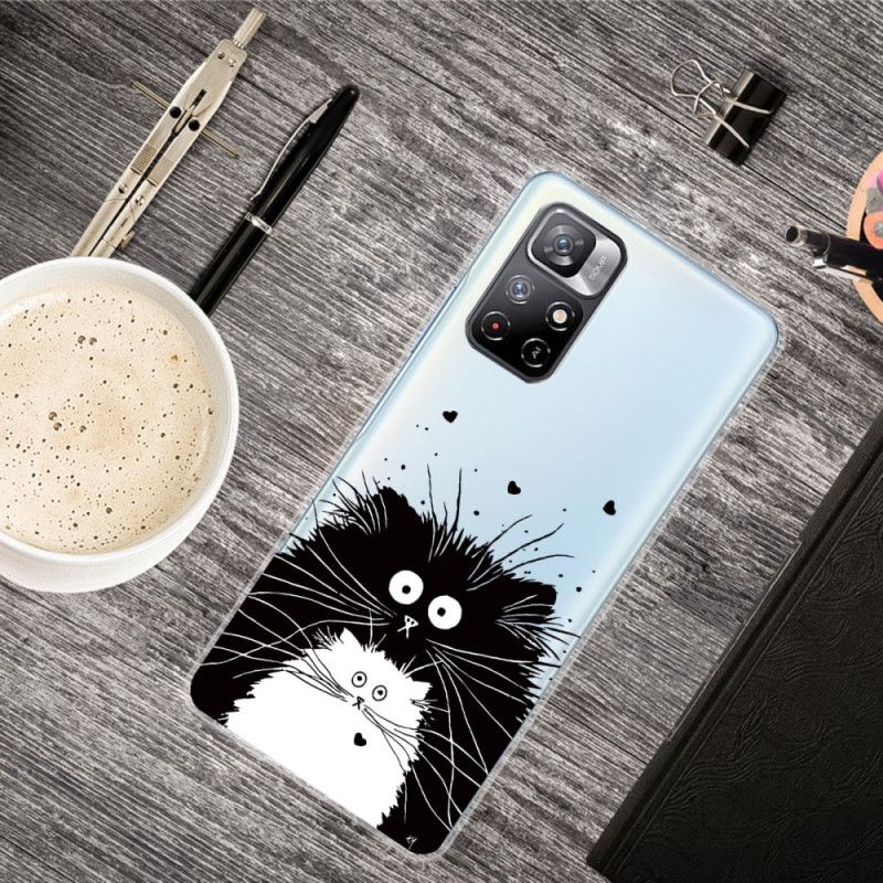 Coque Xiaomi Redmi Note 11 / Poco M4 Pro 5G Regarde Les Chats