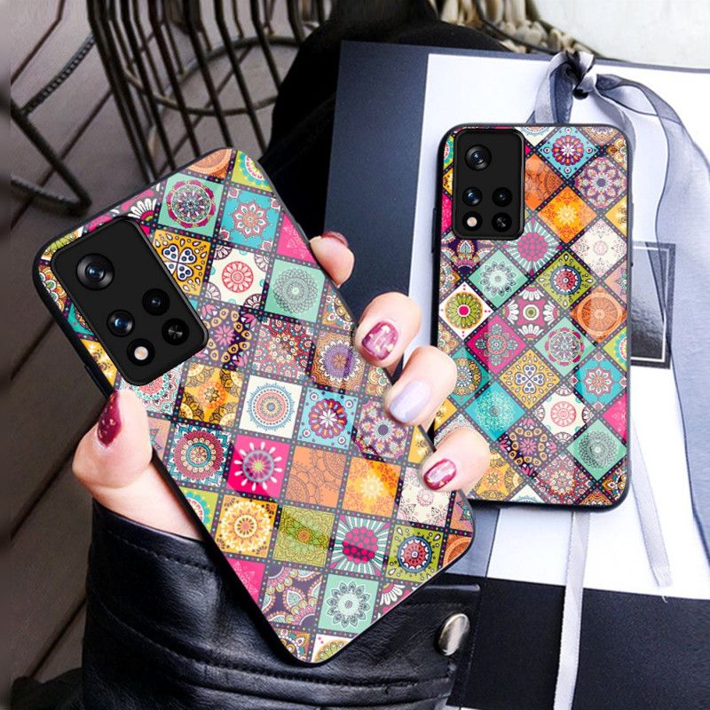 Coque Xiaomi Redmi Note 11 / Poco M4 Pro 5G Support Magnétique Patchwork