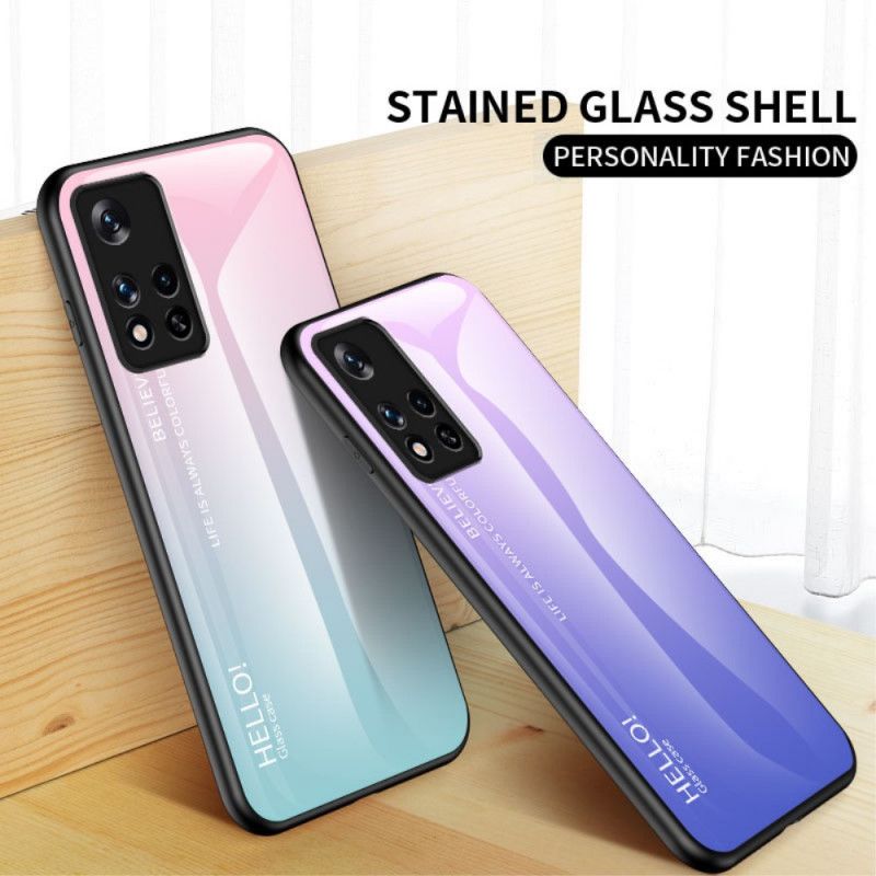 Coque Xiaomi Redmi Note 11 / Poco M4 Pro 5G Verre Trempé Hello