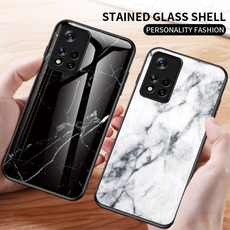 Coque Xiaomi Redmi Note 11 / Poco M4 Pro 5G Verre Trempé Marble Colors