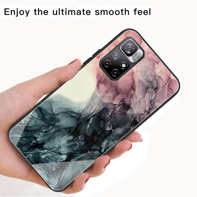 Coque Xiaomi Redmi Note 11 / Poco M4 Pro 5G Verre Trempé Marbre