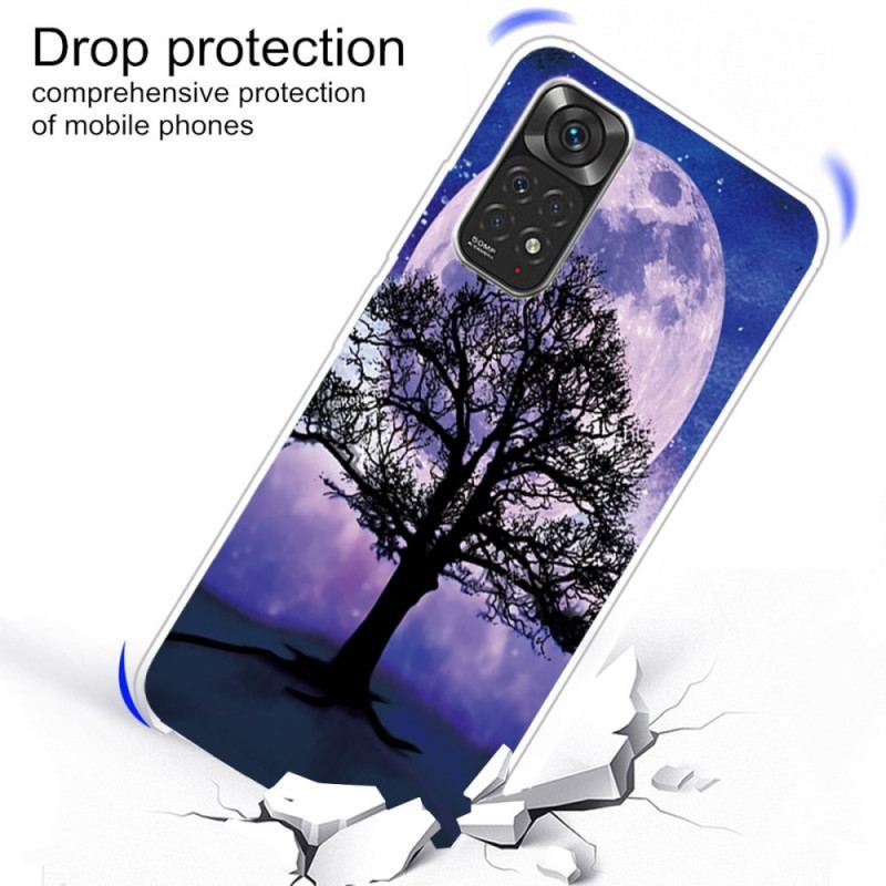 Coque Xiaomi Redmi Note 11 Pro / Note 11 Pro 5G Arbre et Lune