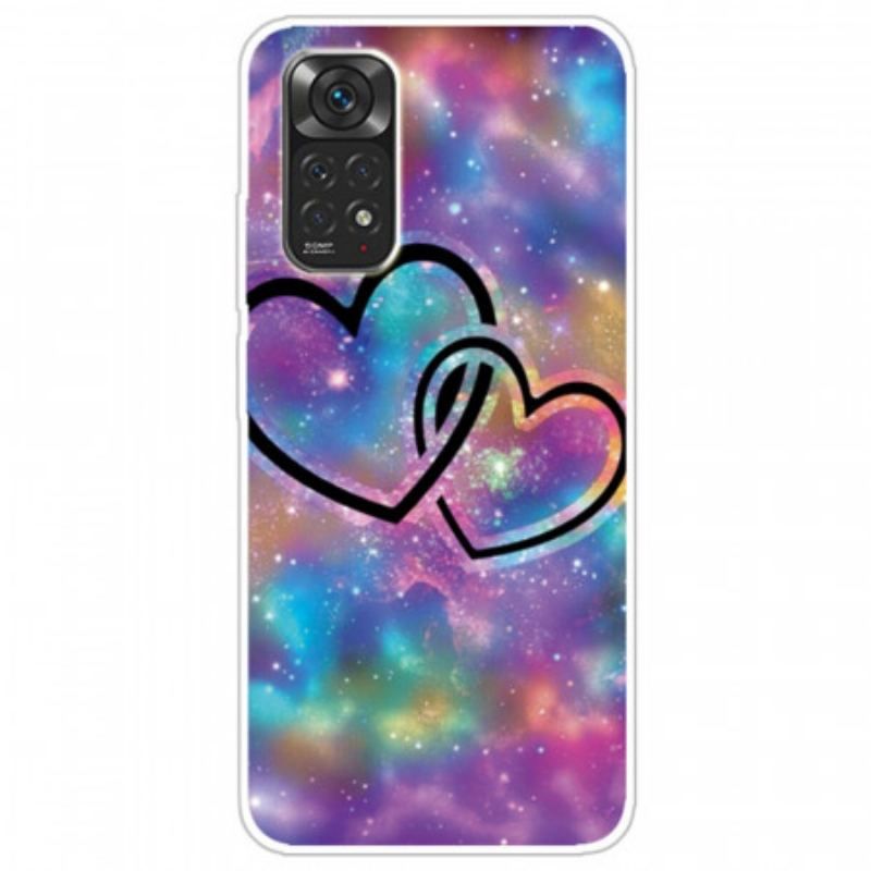 Coque Xiaomi Redmi Note 11 Pro / Note 11 Pro 5G Coeurs Enchaînés