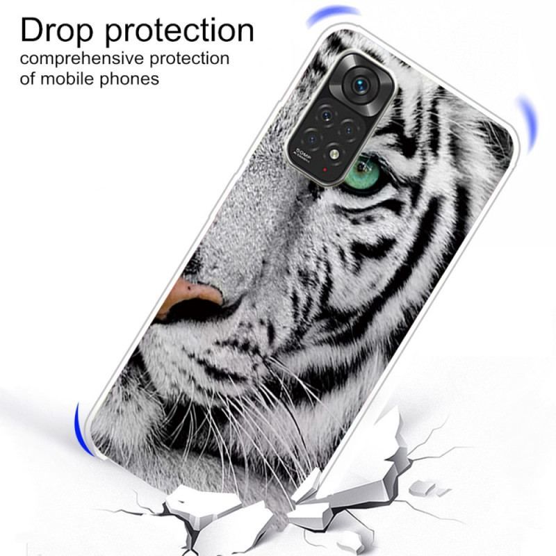 Coque Xiaomi Redmi Note 11 Pro / Note 11 Pro 5G Flexible Tigre