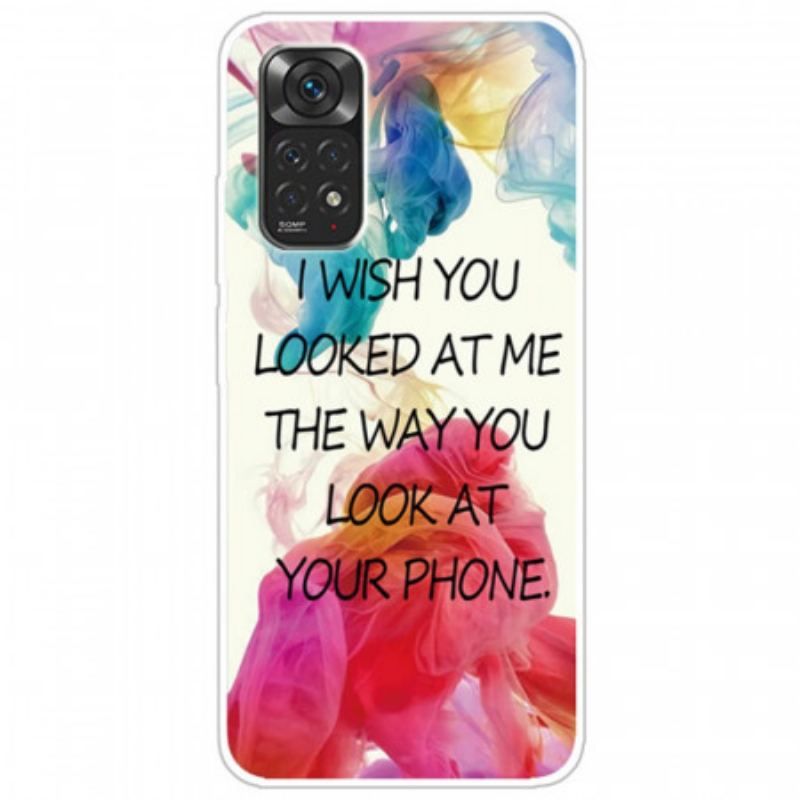 Coque Xiaomi Redmi Note 11 Pro / Note 11 Pro 5G I Wish You Looked At Me