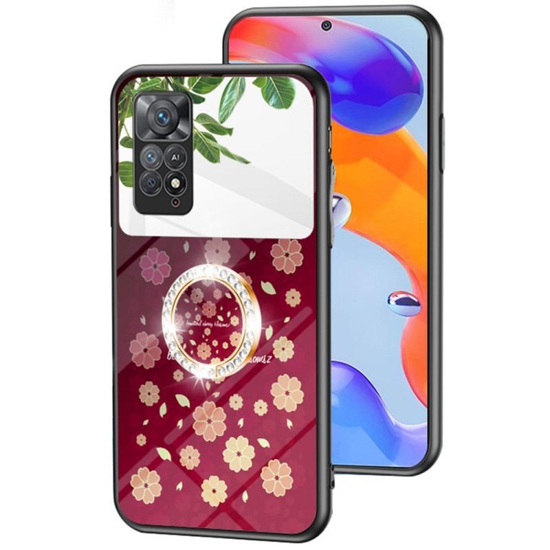 Coque Xiaomi Redmi Note 11 Pro / Note 11 Pro 5G Miroir avec Anneau Rotatif