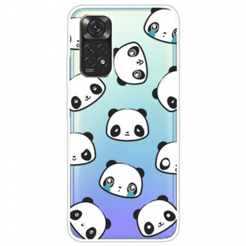 Coque Xiaomi Redmi Note 11 Pro / Note 11 Pro 5G Pandas Sentimentaux