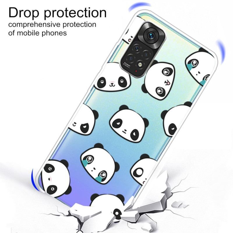 Coque Xiaomi Redmi Note 11 Pro / Note 11 Pro 5G Pandas Sentimentaux