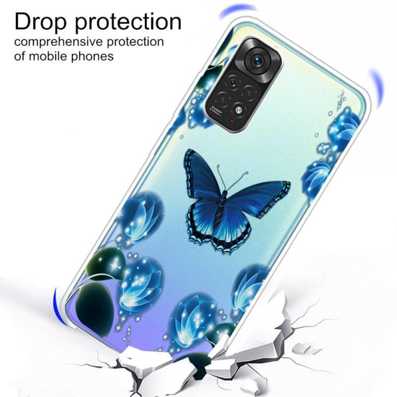 Coque Xiaomi Redmi Note 11 Pro / Note 11 Pro 5G Papillons Sauvages