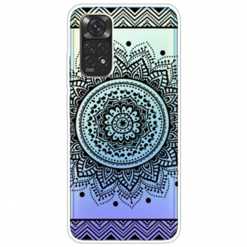 Coque Xiaomi Redmi Note 11 Pro / Note 11 Pro 5G Transparente Fleur Mandala