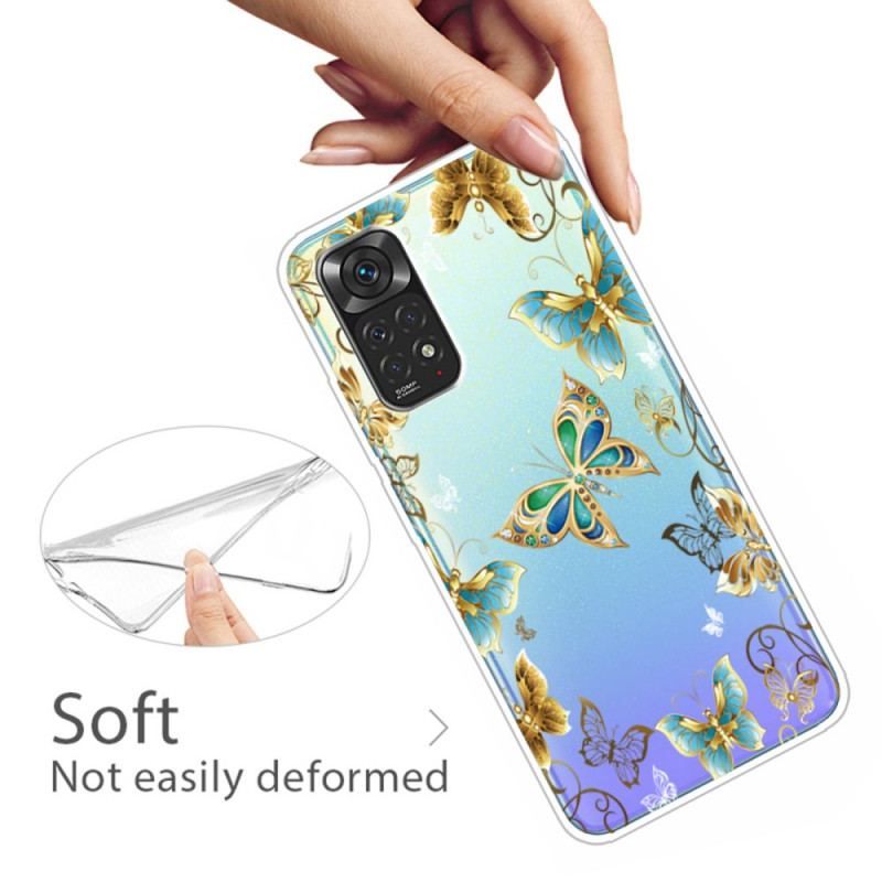 Coque Xiaomi Redmi Note 11 Pro / Note 11 Pro 5G Vol de Papillons