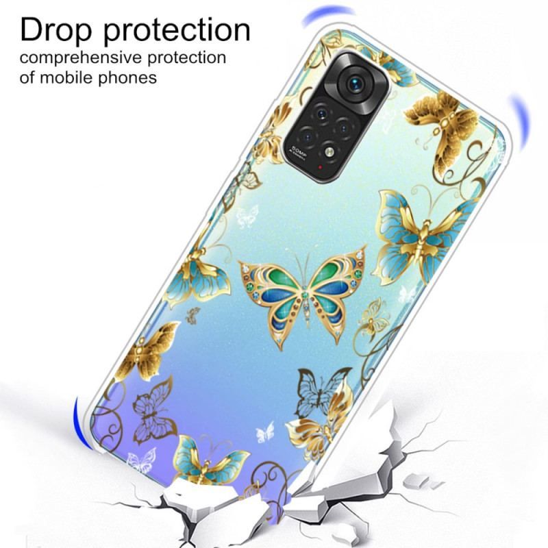 Coque Xiaomi Redmi Note 11 Pro / Note 11 Pro 5G Vol de Papillons