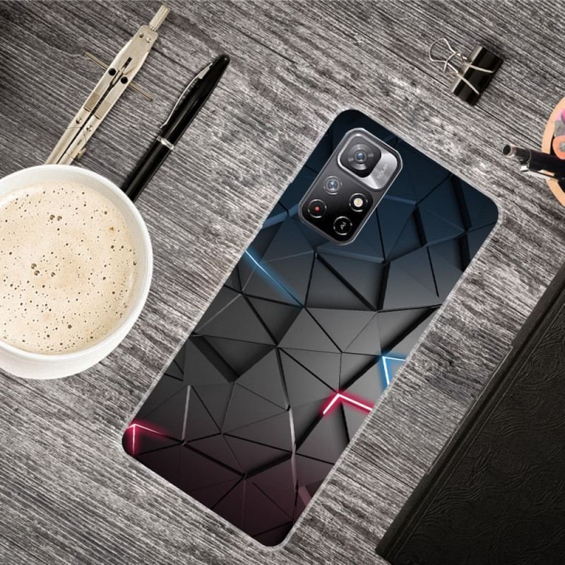 Coque Xiaomi Redmi Note 11 Pro Plus 5G Flexible Géométrie